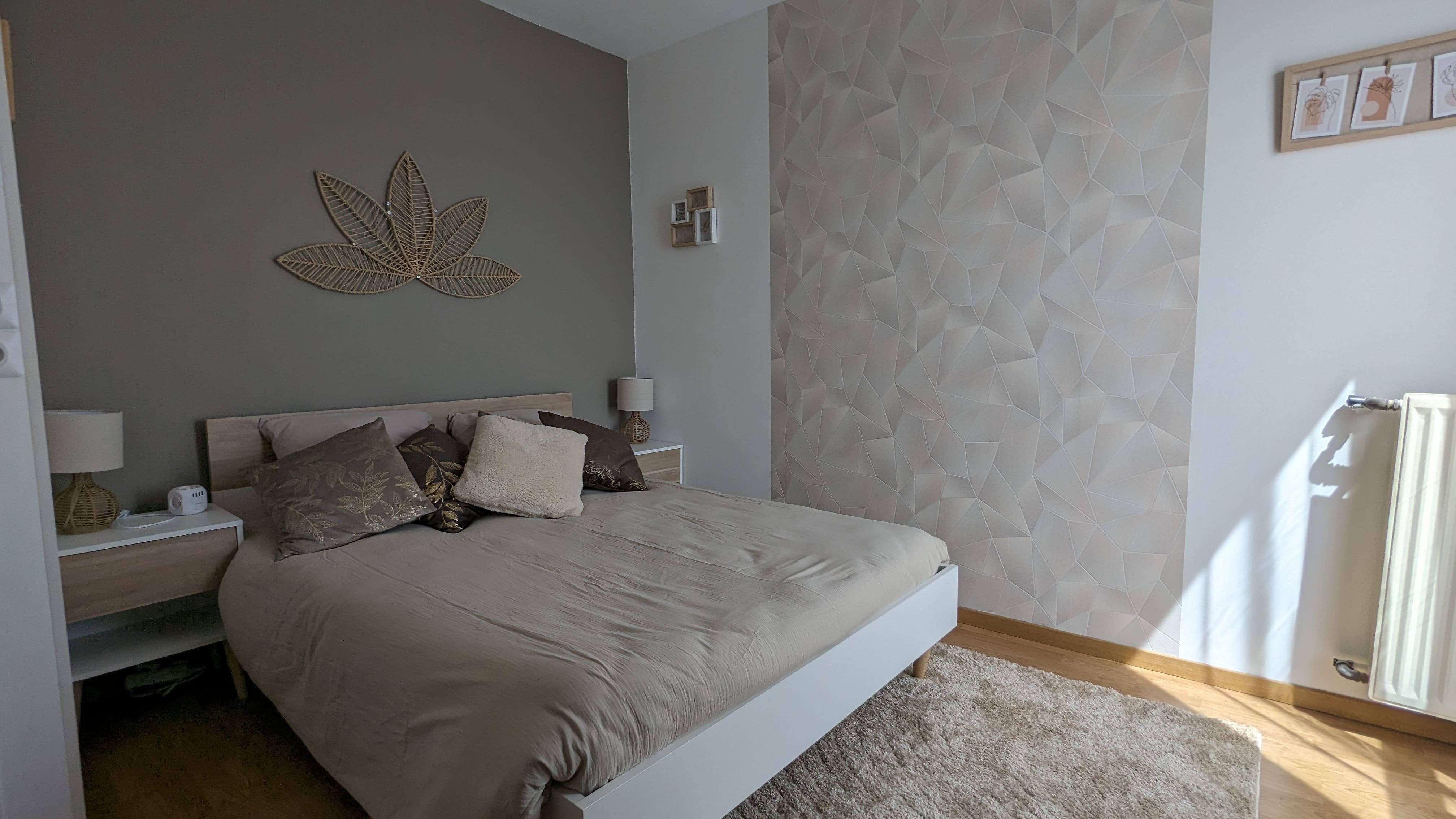 Deuxième chambre avec lit double